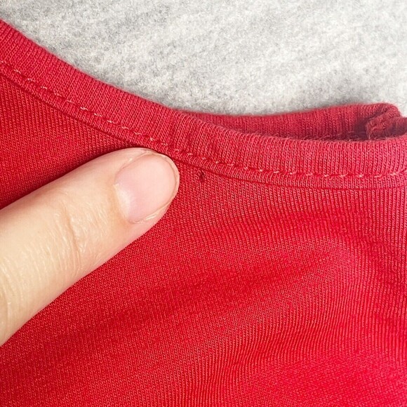 Womens Tank Top Africa African Size‎ XL red applique handmade tribal unique - Picture 3 of 6